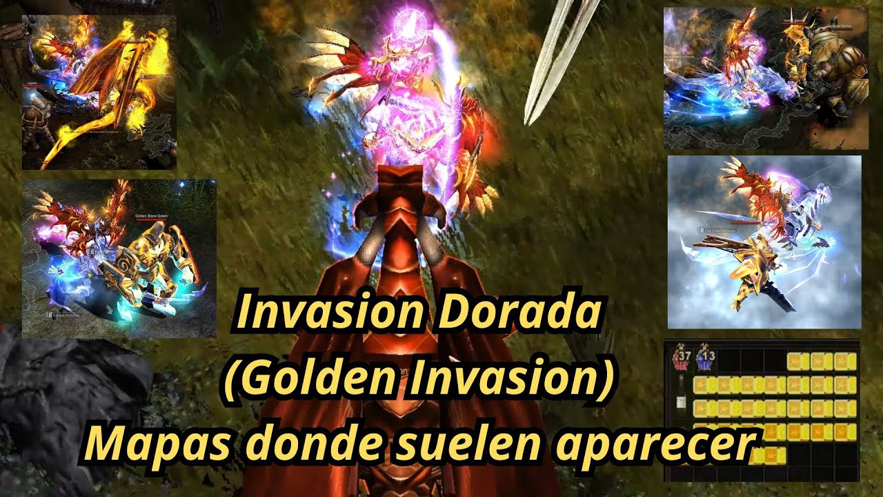 Mu Online Evento: Golden Invasion: Mapas donde suelen Aparecer