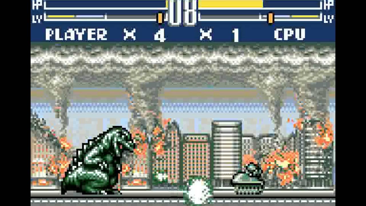 Godzilla Kaijuu Daishingeki (GG) - Stage 2 (60fps)