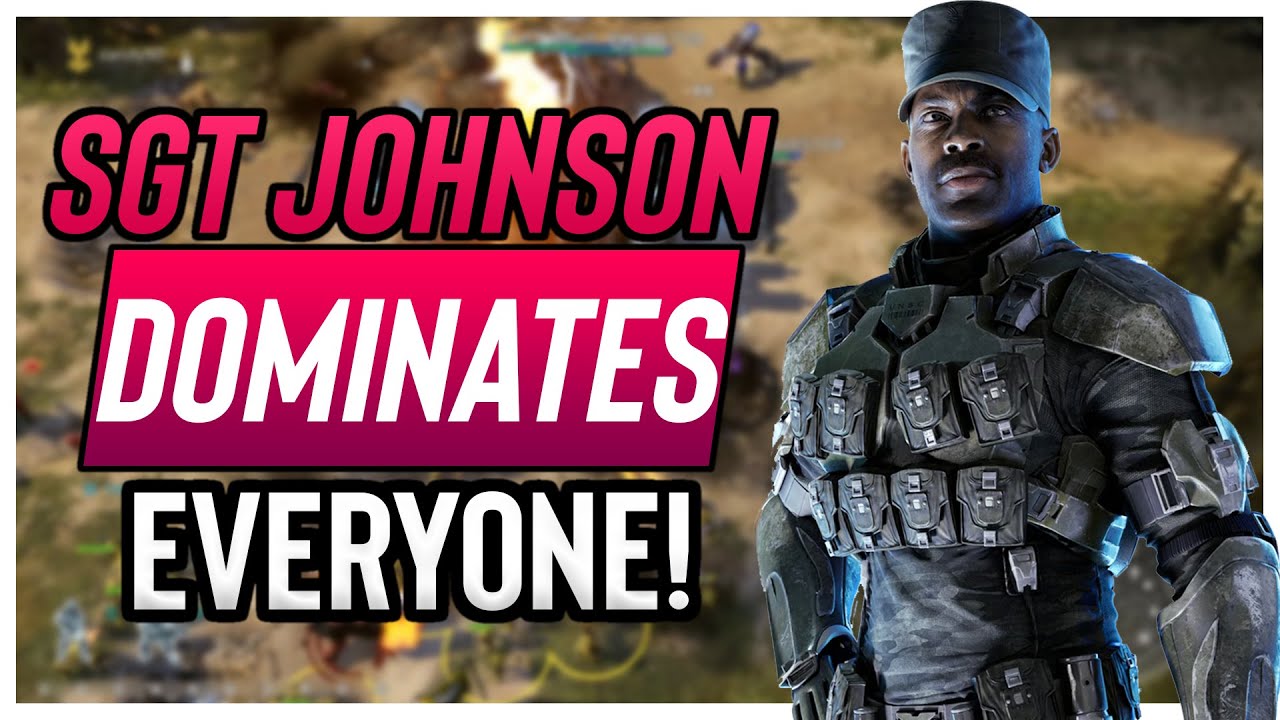 Johnson is seriously UNSTOPPABLE! Halo Wars 2