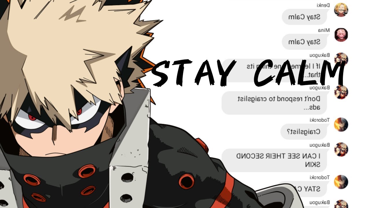 ||BNHA LYRIC TEXTS||STAY CALM||PART 3||