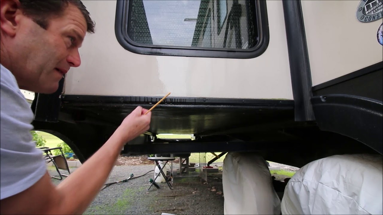 How to Prevent a Wet  RV Slide Out Floor - UPDATED
