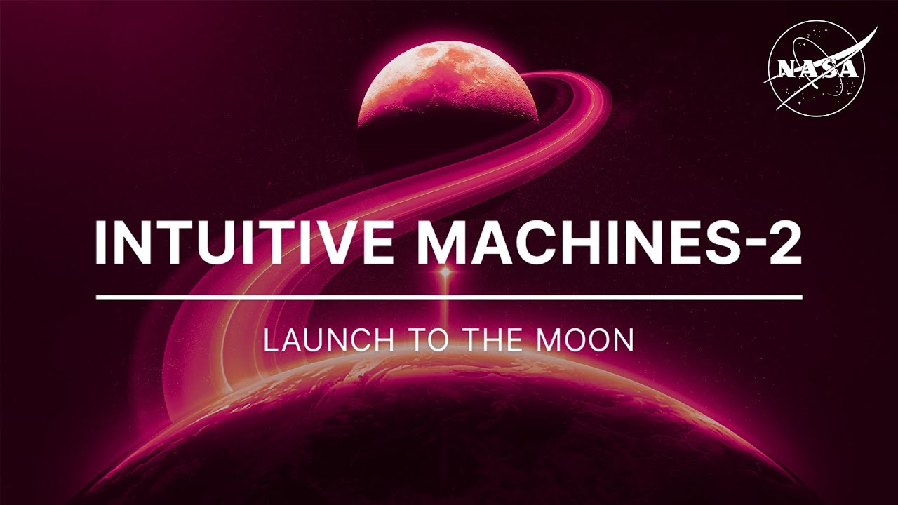 Intuitive Machines-2 Launch to the Moon (Official NASA Broadcast)