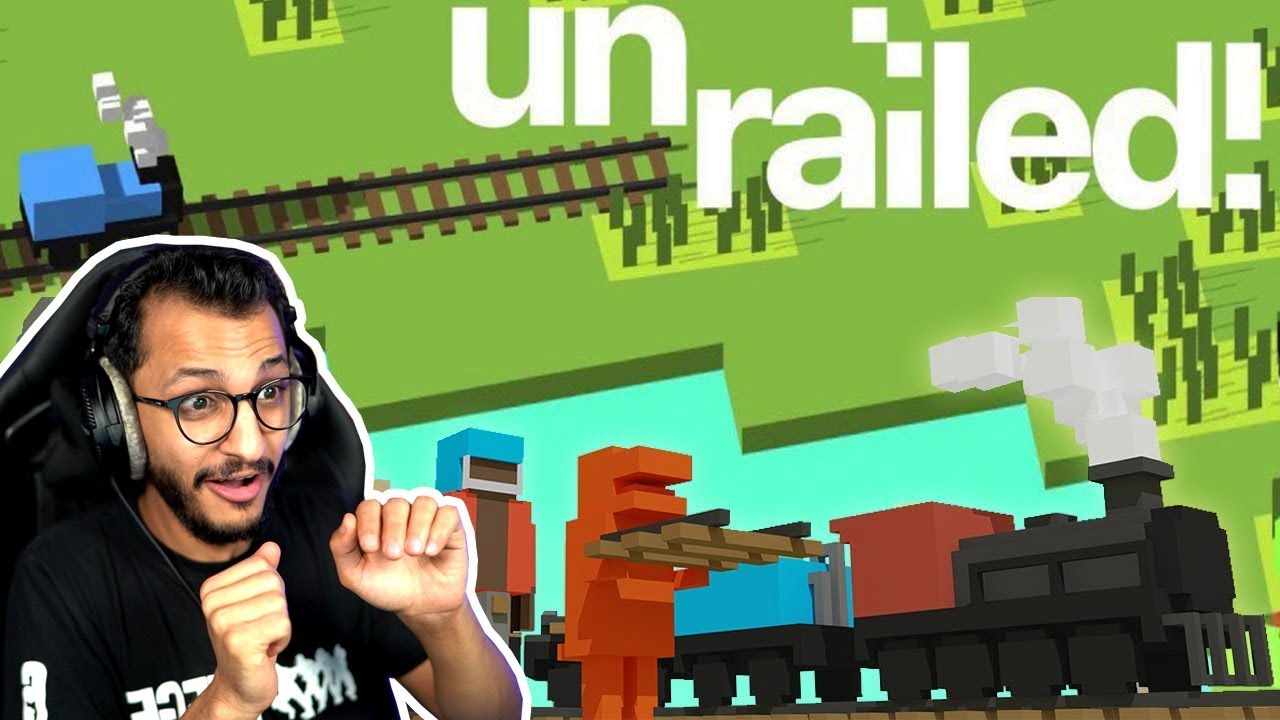 بسرعة قبل لايوصل القطار! Unrailed