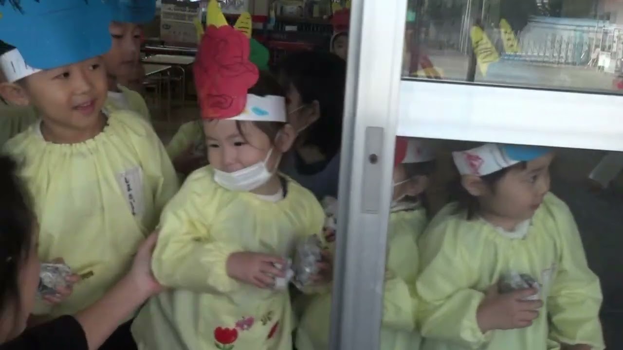ともべ幼稚園　節分祝会「鬼退治」