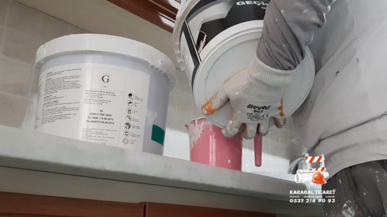 Yağlı boyalı duvara plastik boya yapılır mı? Evet yapılır ama.. (dönüşüm, astar, fikir)
