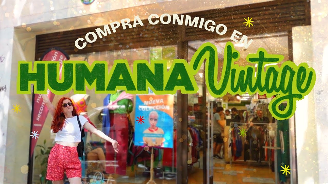 ✨COMPRANDO ropa segunda mano ** HUMANA VINTAGE ** Madrid + HAUL✨