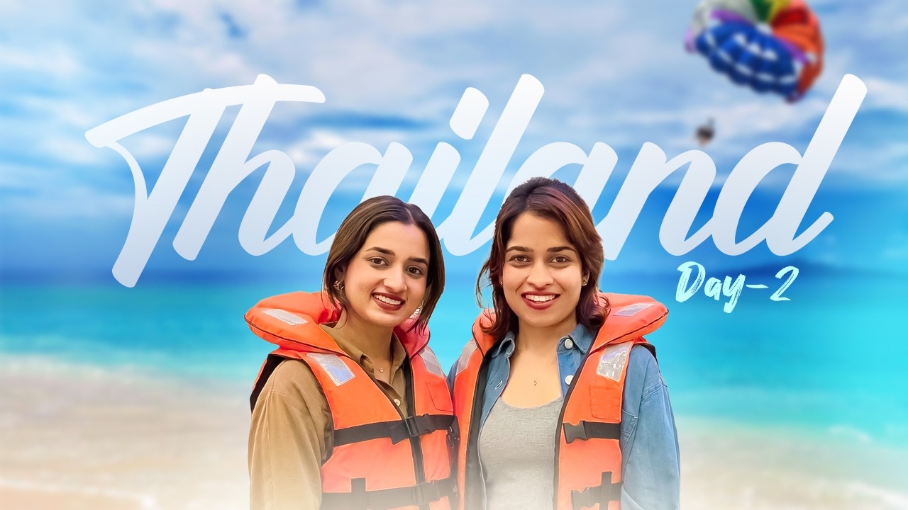 THAILAND ADVENTURE: Flying, Diving & Floating! 🇹🇭|| Day-2