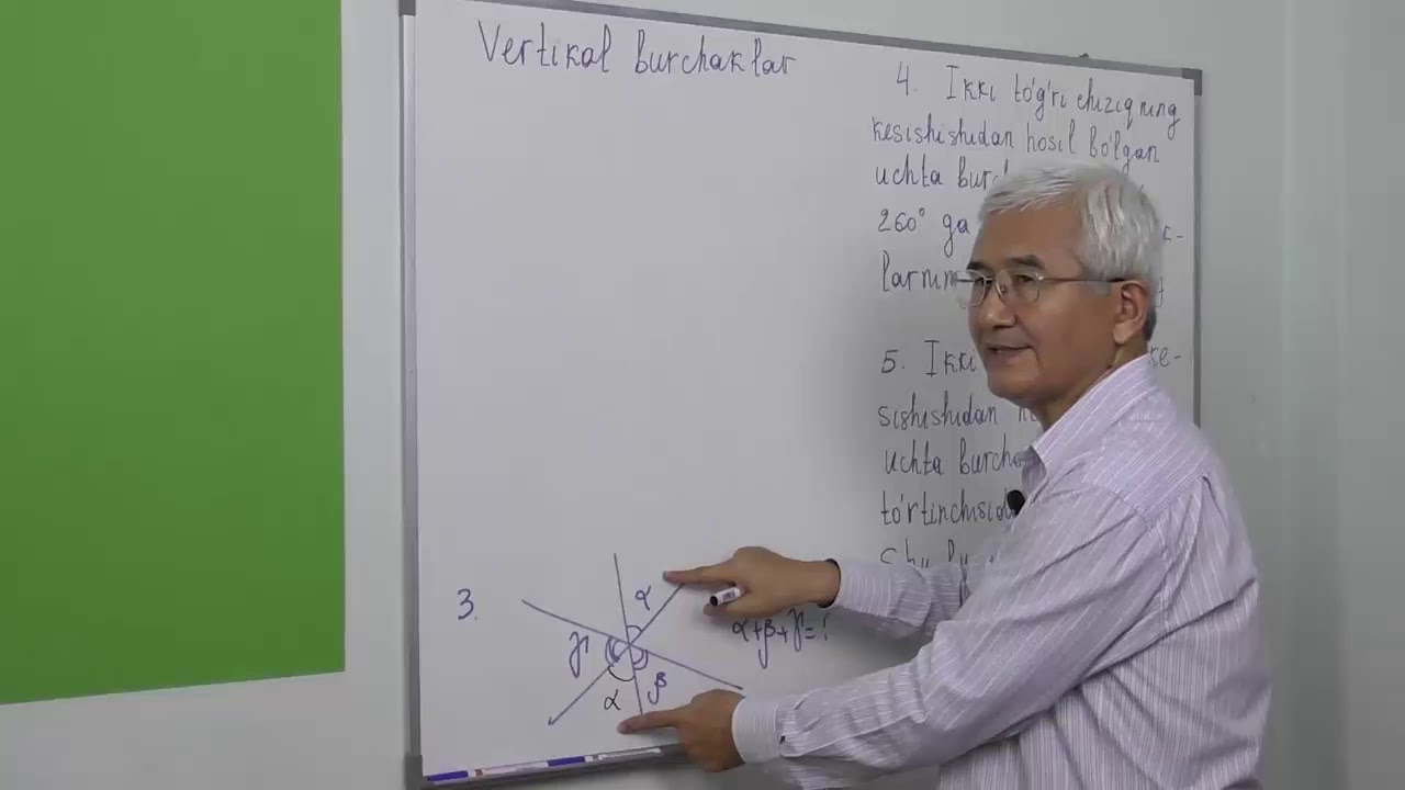 3. Vertikal burchak