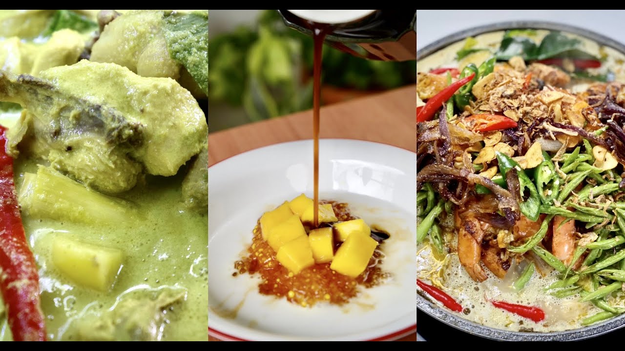 Resepi Sambal Goreng Godok, Serawa Sago Biji dan Mangga, Lemak Cili Api Ayam