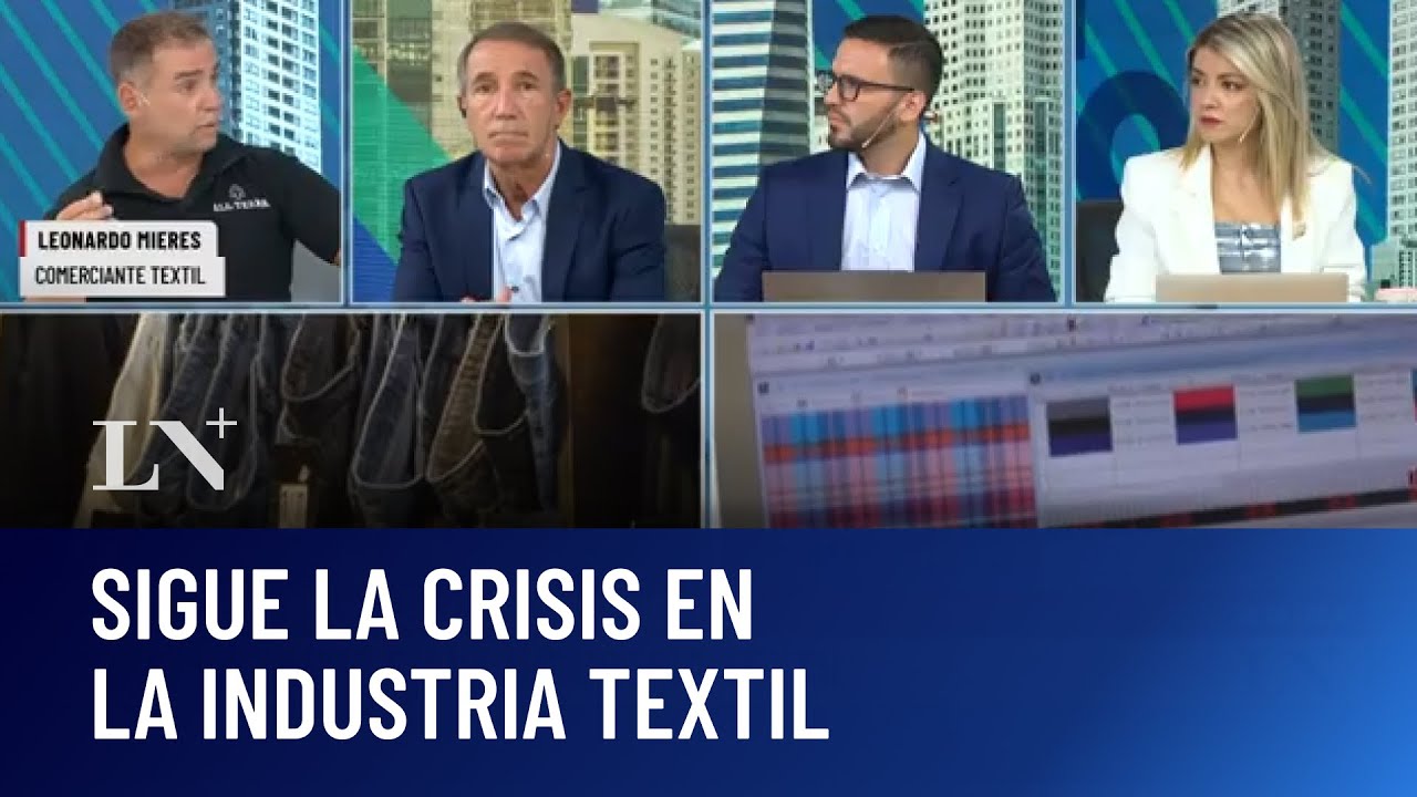 Crisis en la industria textil: las ventas cayeron un 24%