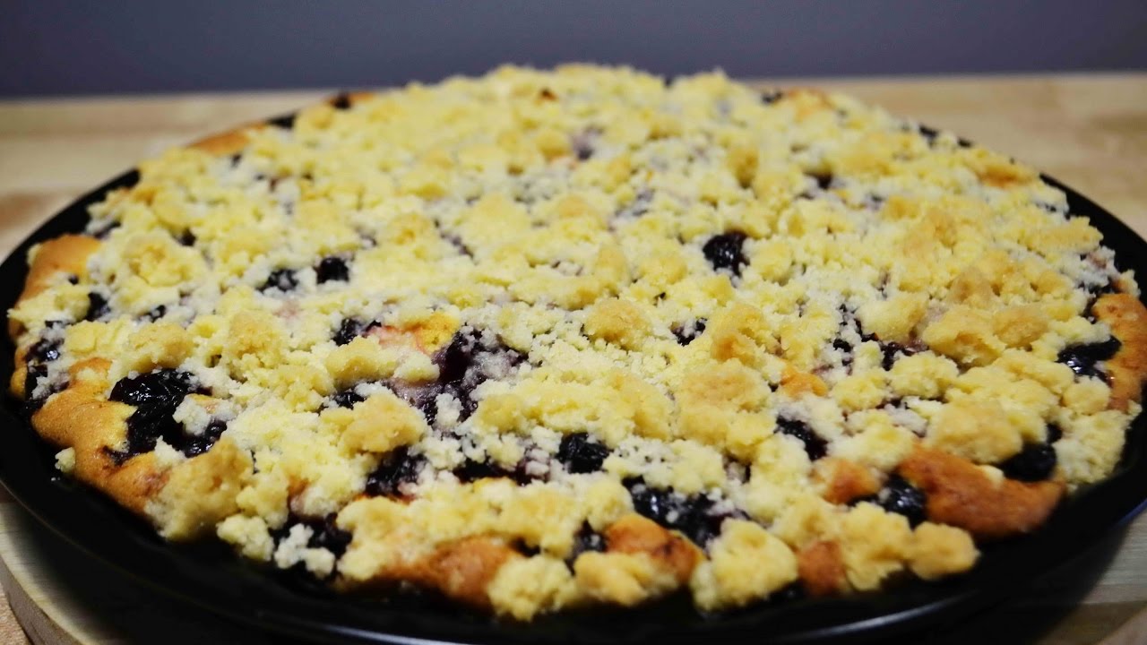 ПИРОГ с Вишней, Яблоком и Штрейзелем  |  Очень Вкусный Пирог | Cherry pie