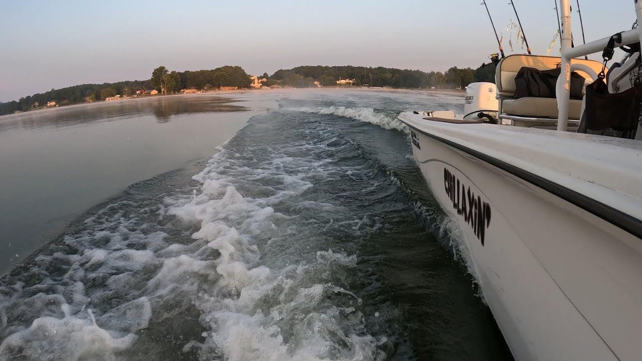 Fall Striper on Lake Hickory
