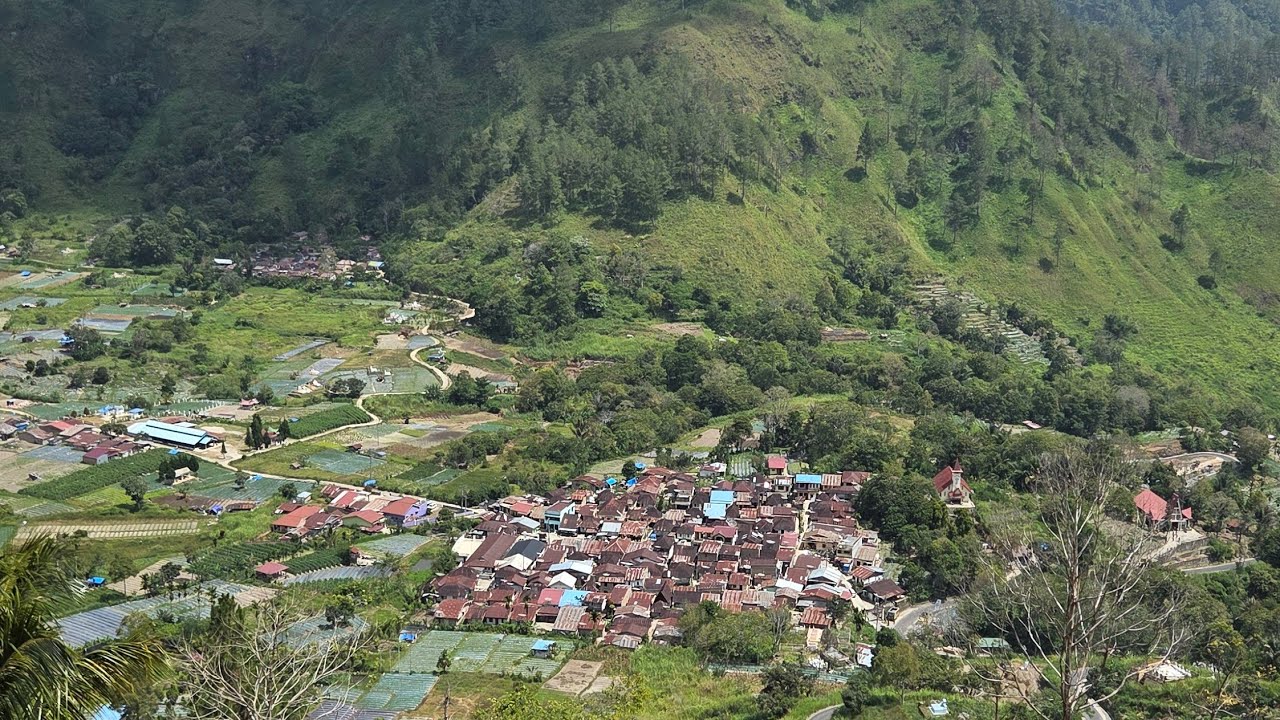 Lembah Purba Saribu yang memukau‼️Kampung tua dengan pertanian Modern