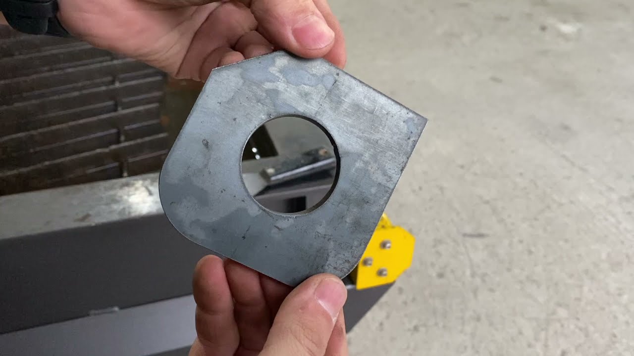Ejemplo de dibujo, nido y corte de piezas con plasma CNC en menos de 5 minutos