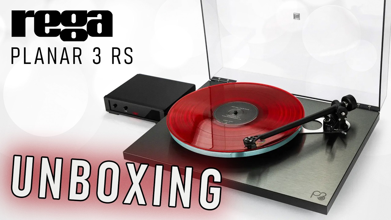 Rega Planar 3 RS (Turntable) + Neo PSU MK2 | Unboxing | Sound Gallery