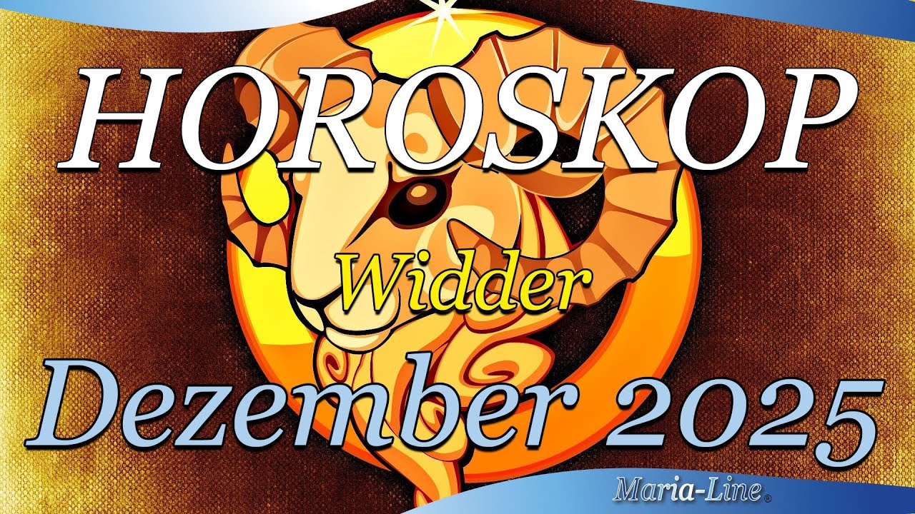 ❤️ WIDDER HOROSKOP f&uuml;r DEZEMBER 2025! Liebe, Beruf, Gesundheit & Spirituelles!