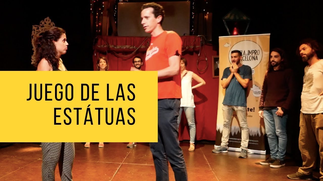 Juego impro: Las Estatuas con titulo inicial 
