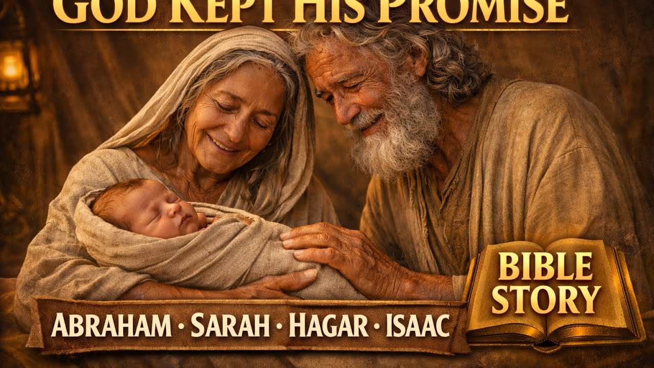 God Kept His Promise | Abraham, Sarah, Hagar & birth of  Isaac | Bible Story