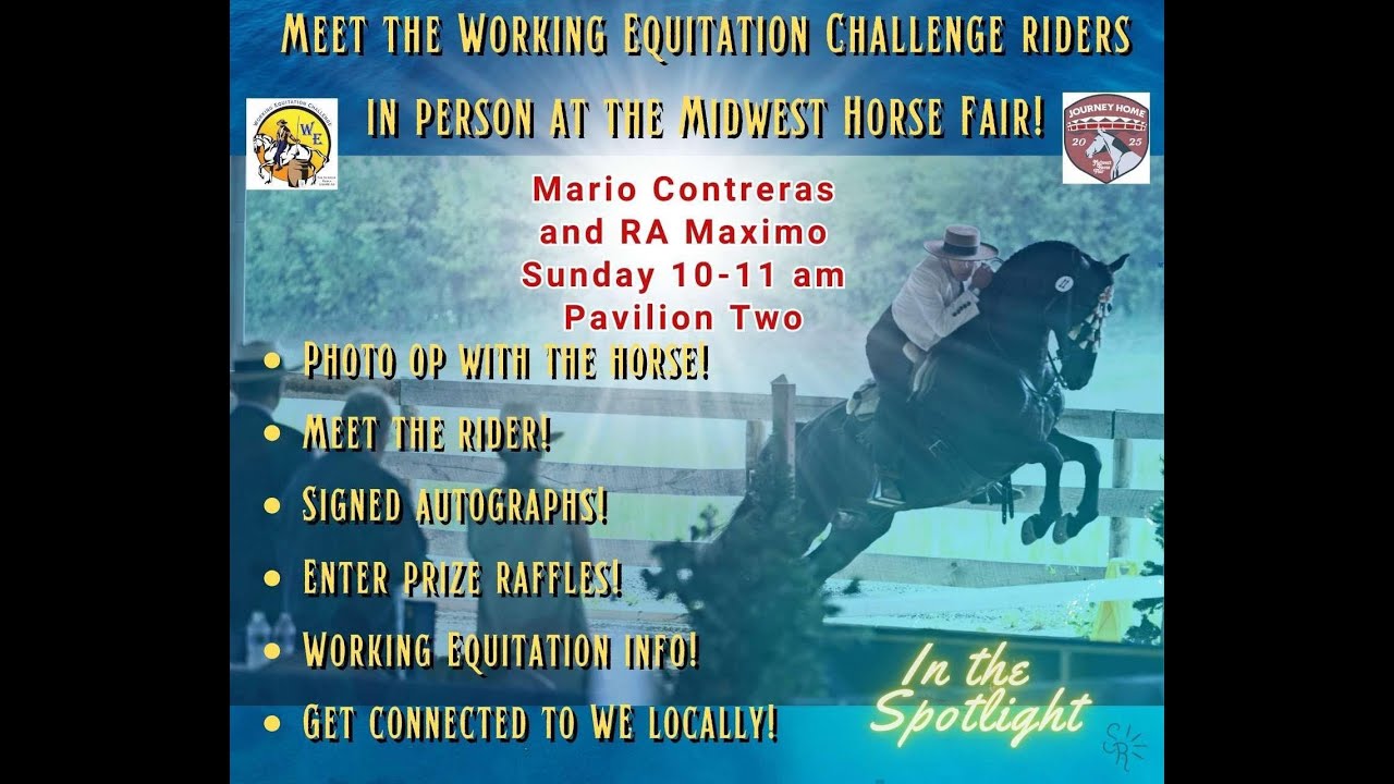 2025 MidWestHorseFair USAWE MCHT Mario A Contreras & RA MAXIMO