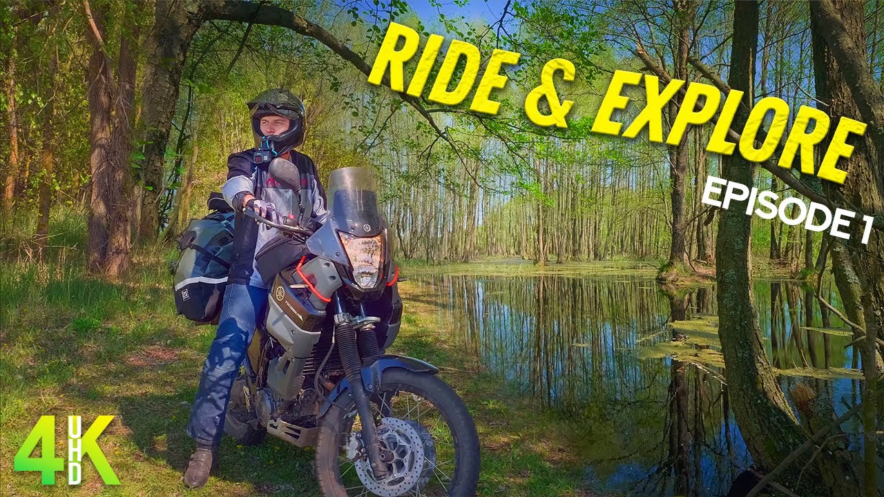 Ride and Explore - 4K Exciting Road Trip of a Lonely Rider - Episode #1 - Scenic Nature of UKRAINE