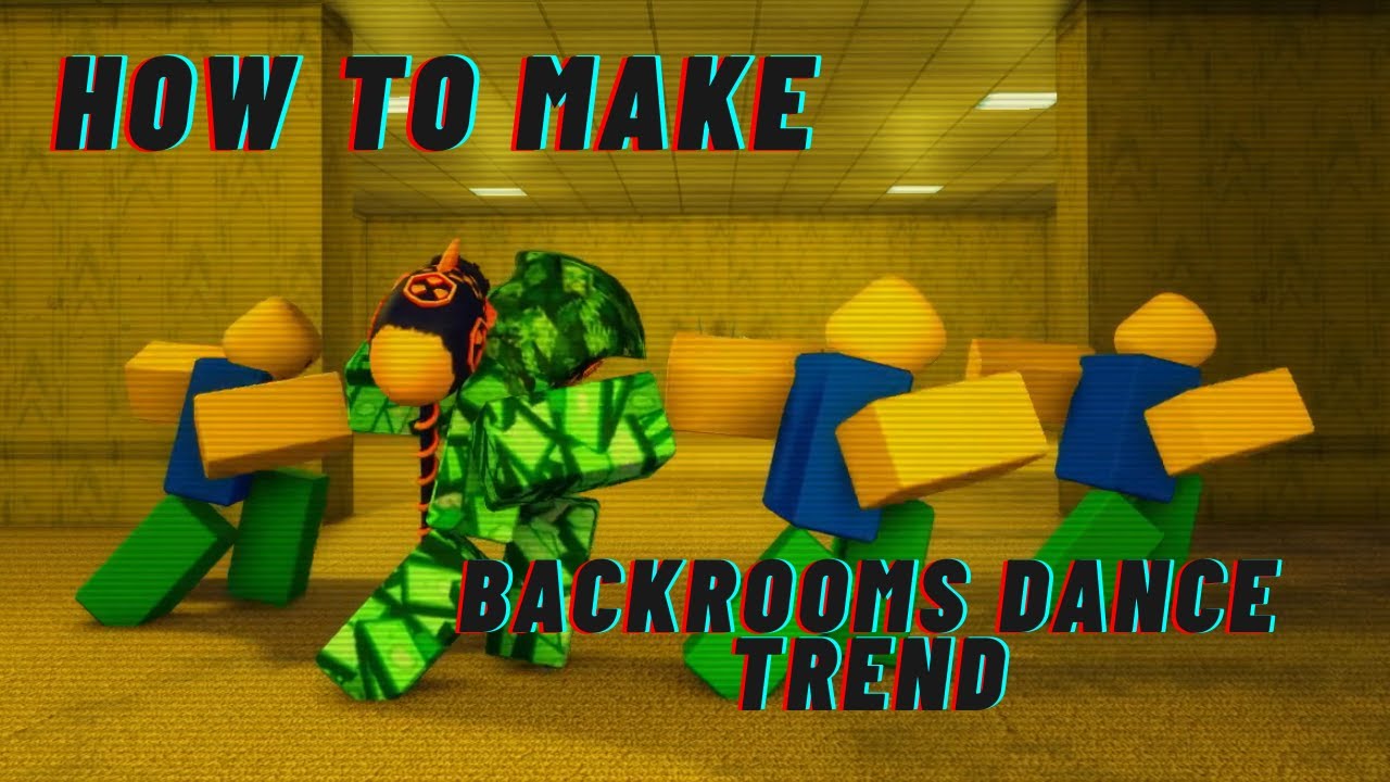 How To Make The Roblox Dance Trend (STEP-BY-STEP)