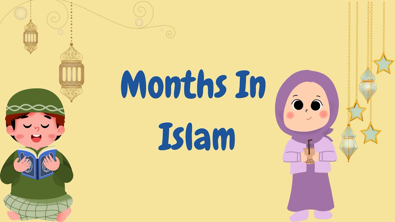 Learn The Months Of Islam | Educational-Kids | Islamic Months 🗓️