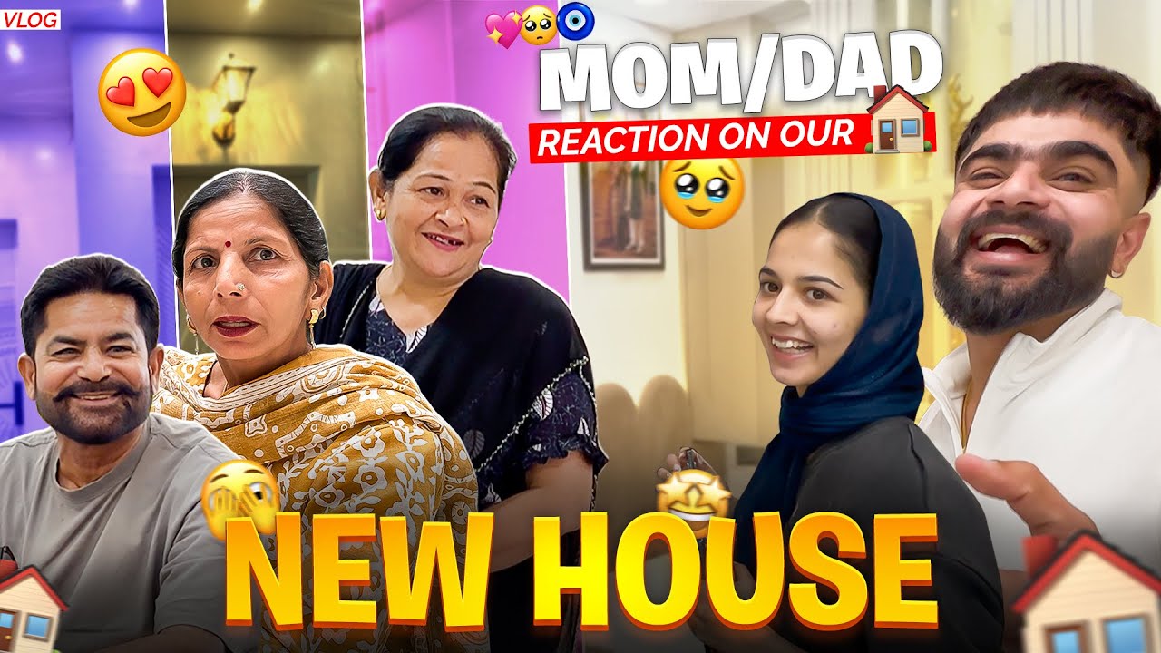 Mom Dad Reaction 😱On Our New House🏡Taniyasajanvlogs