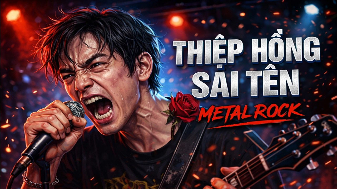 Thiệp Hồng Sai Tên – Metal Rock AI Cover | Rãnh Là ROCK