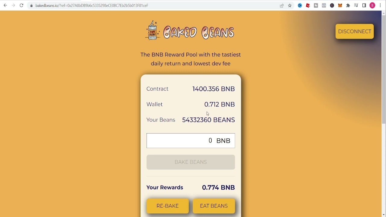 Baked Beans Crypto |  HOW TO MAKE $3OO A DAY WITH BNB
