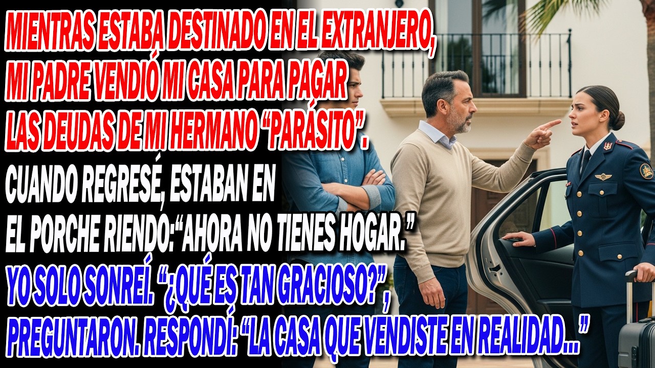 Mi padre dijo: “Ahora estás sin hogar” 🏚️ — hasta que revelé el secreto sobre la casa 🔑🏠✨