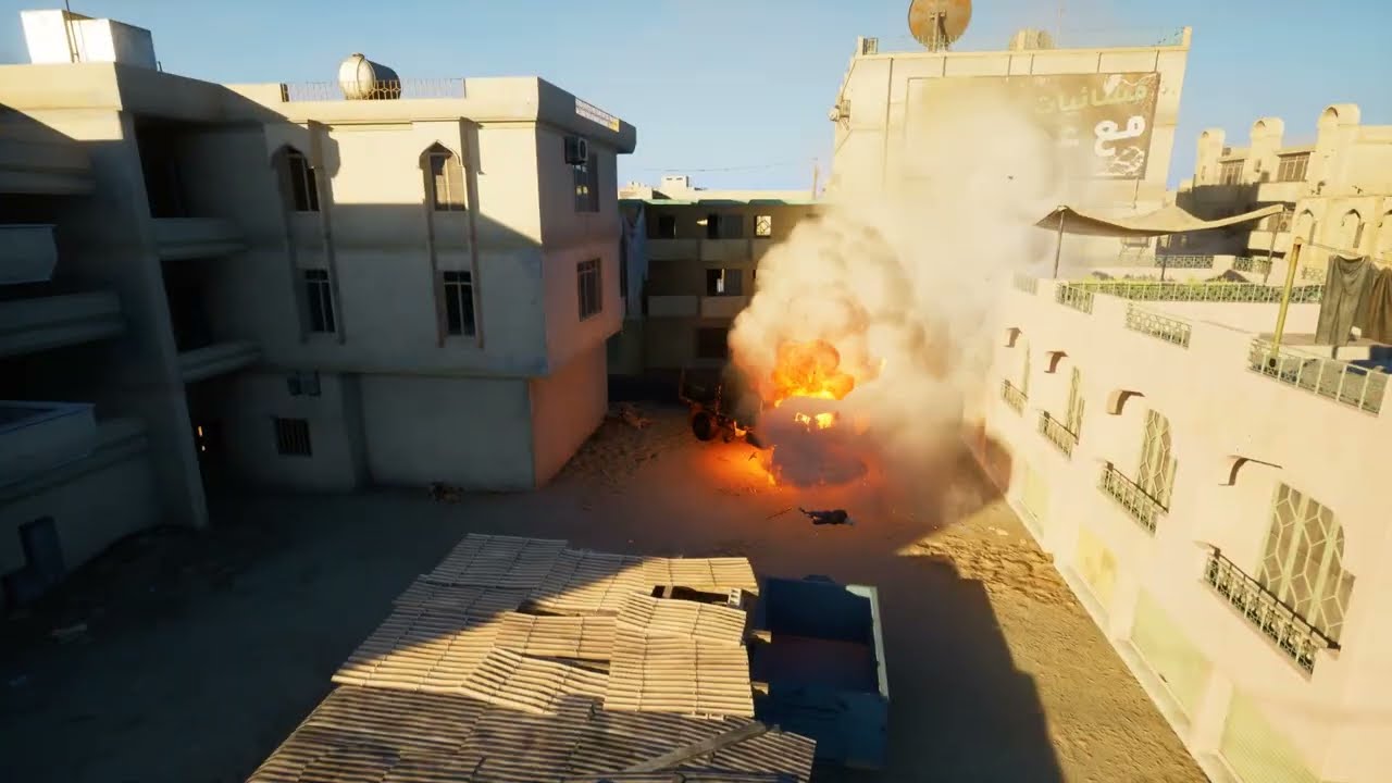 Городской бой на Фаллудже в SQUAD 10.2