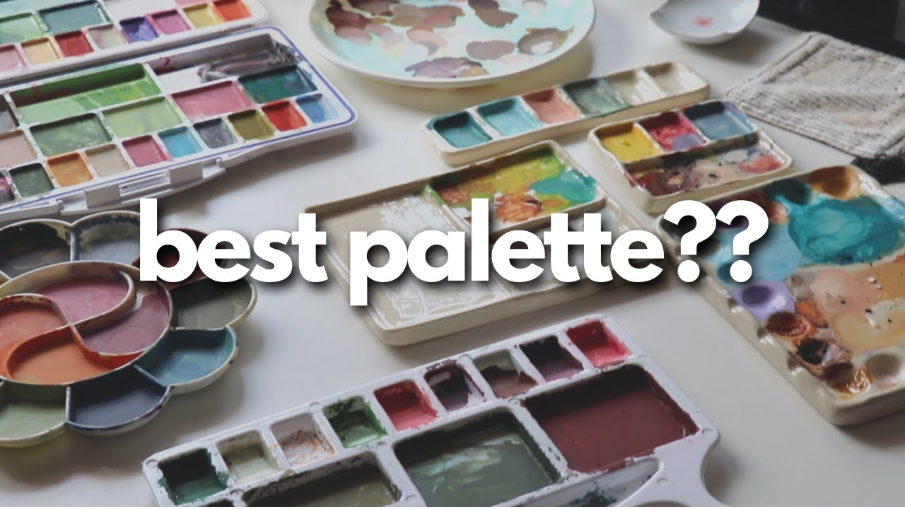 What is the best palette for gouache? 🎨 Here’s my Complete Guide