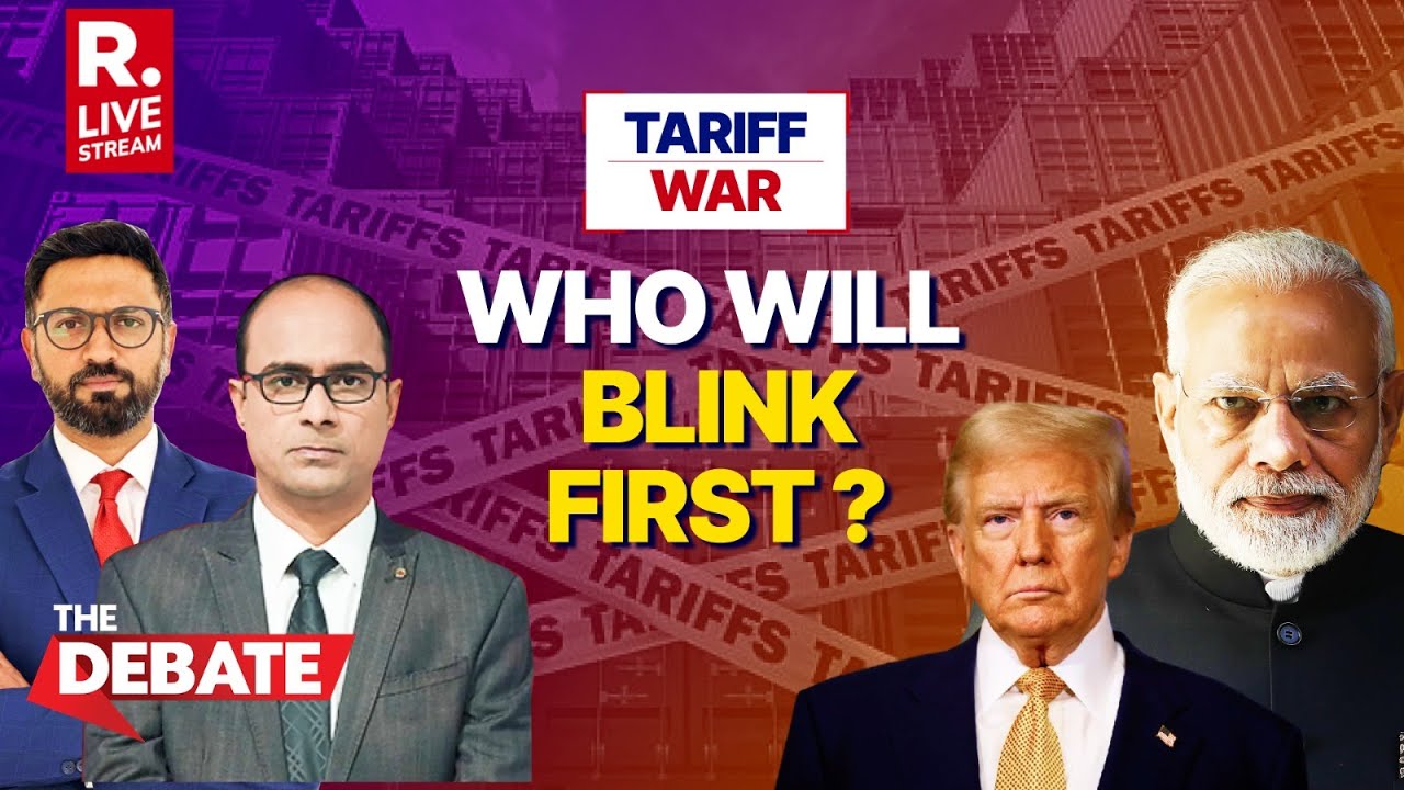 The Debate LIVE: Trump’s Desperation Overflows As India Stands To American Tariffs