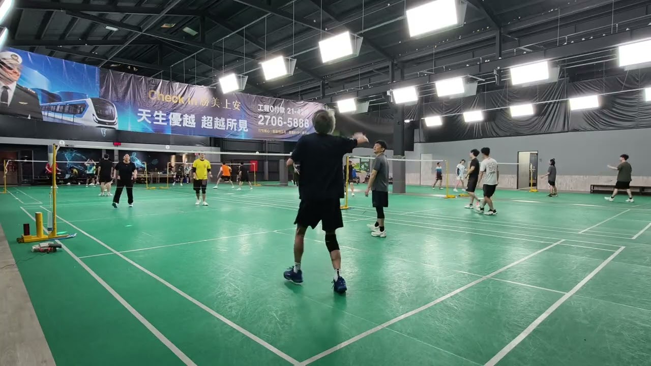 3/12 Game 10 緹瀅雅城 21 : 10 佳坤源興 #雙打 #福雅羽球會館4號場地 #badminton 