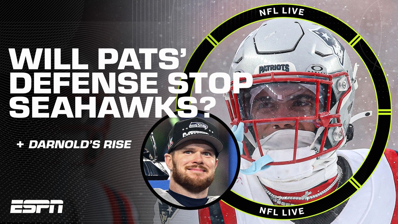 Patriots have been 'HISTORICALLY DOMINANT' in playoff run 🗣️ + Sam Darnold's execution 💪 | NFL Live