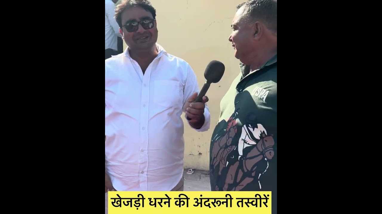 बीकानेर खेजड़ी धरने में अंदरूनी तस्वीरें 