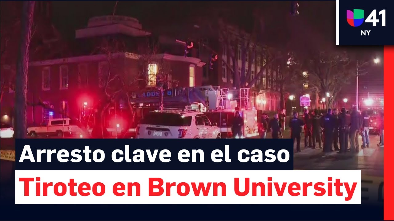 Una denuncia ciudadana llevó a la detención del sospechoso del tiroteo en la Universidad Brown