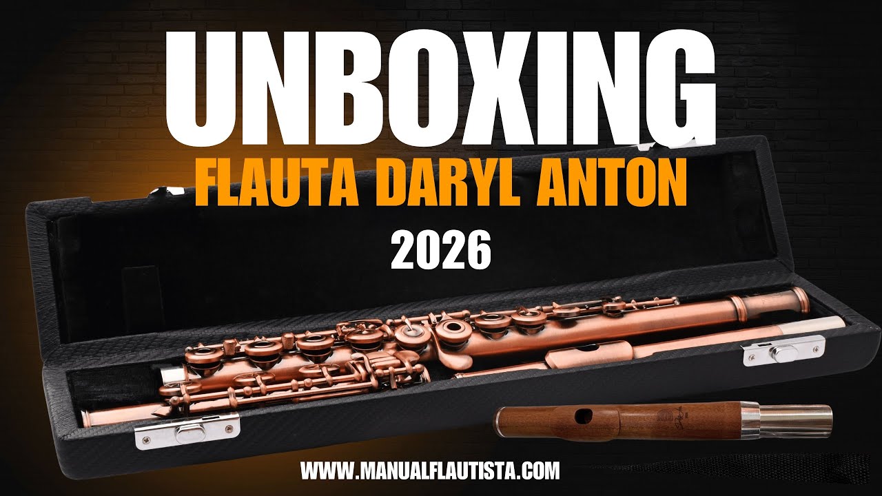 UNBOXING Flauta Daryl Anton 2026 #Flauta #DarylAnton #FlautaTransversa