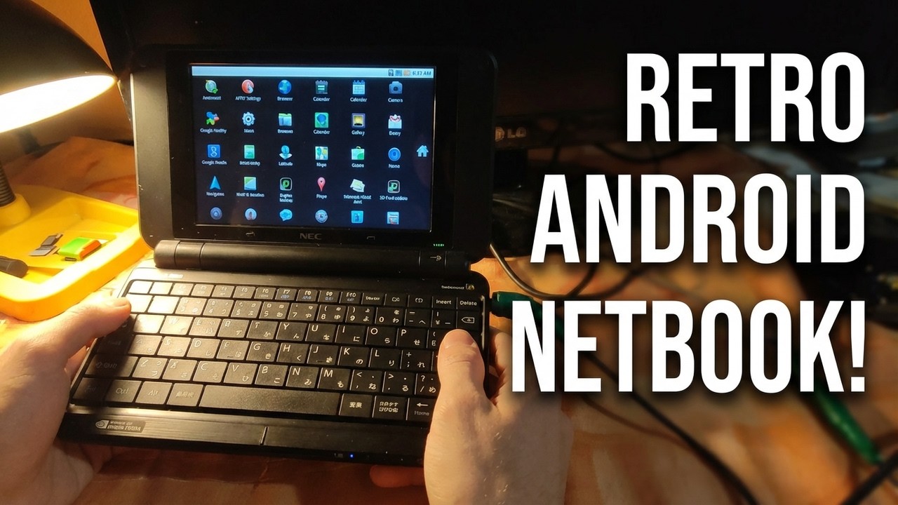 NEC Lifetouch Note. 7-дюймовый нетбук на Android 2.2 из 2011