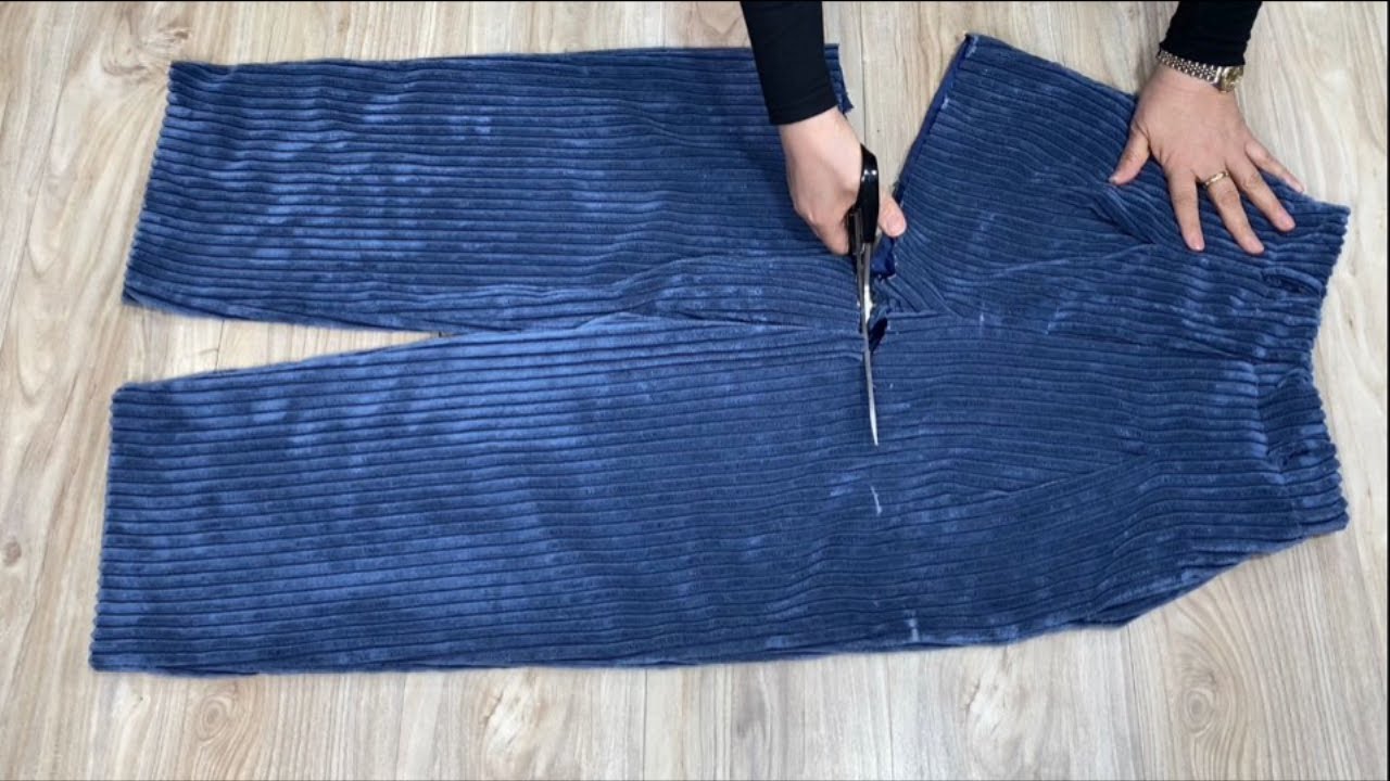 [DIY] Не выбрасывайте вельвет, который вы не носите.