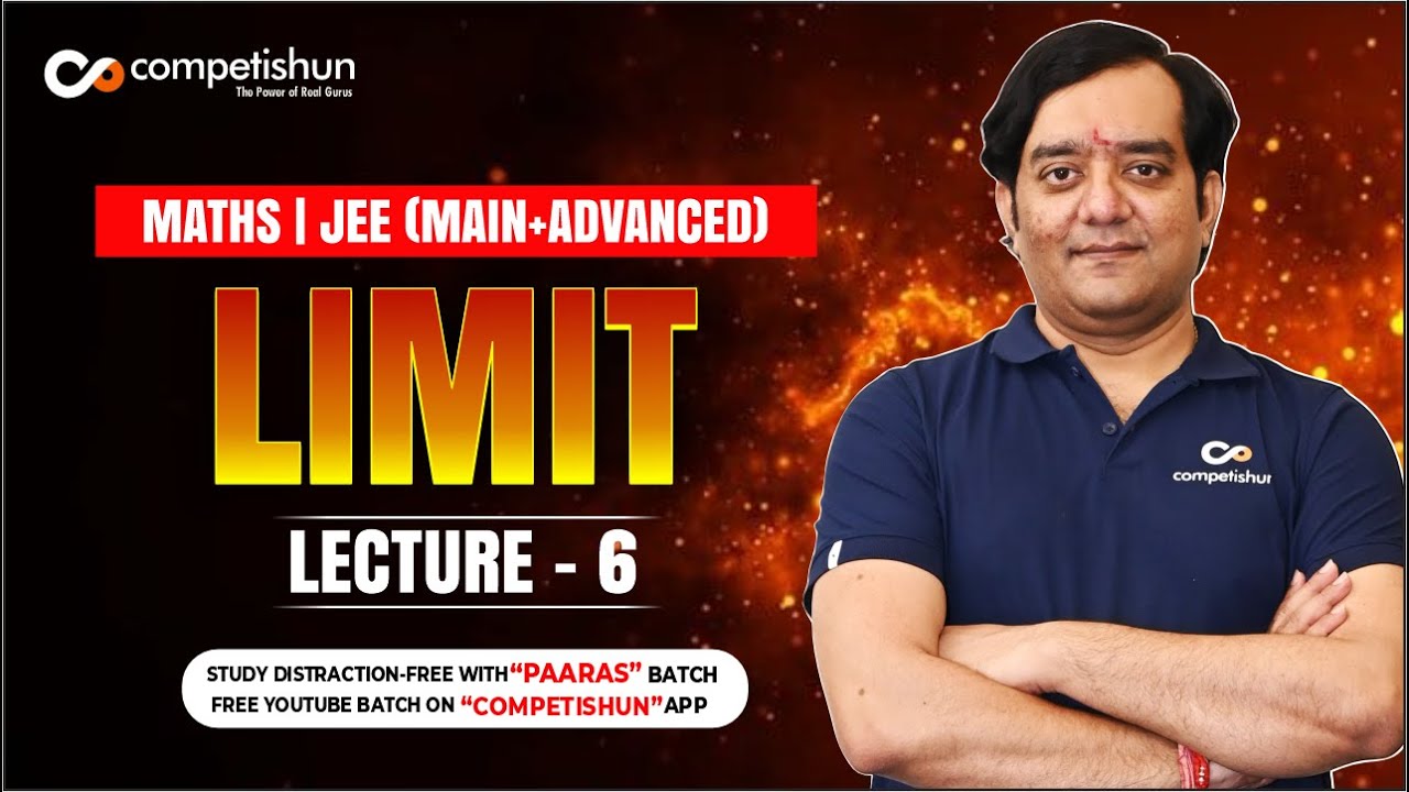 6 Indeterminate forms Limits | IIT JEE Mains/Advanced | Mohit Tyagi