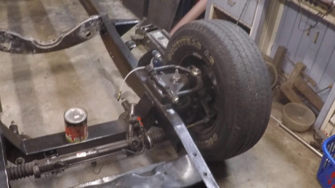 Rebuilding a 1951 Ford F1 Part 7 The Chassis Rolls