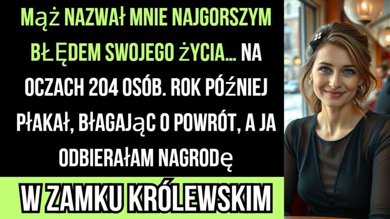 Mąż nazwał mnie NAJGORSZYM BŁĘDEM swojego życia… na oczach 204 osób.