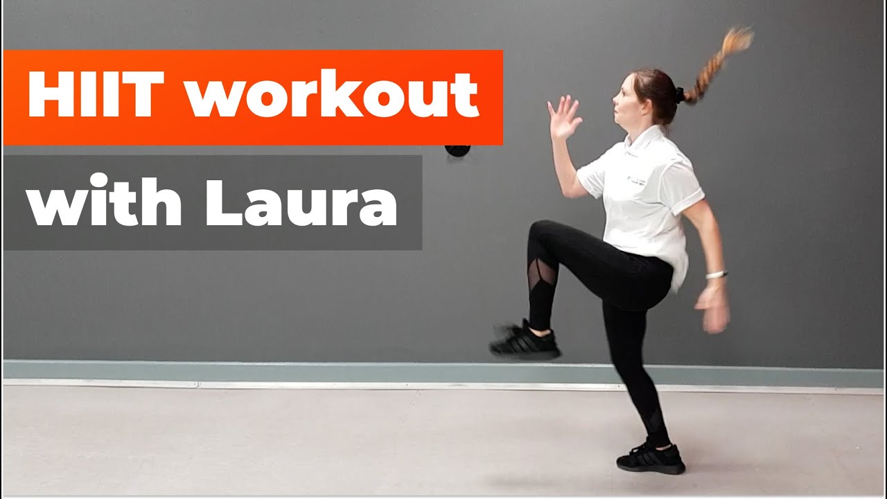 HIIT workout with Laura