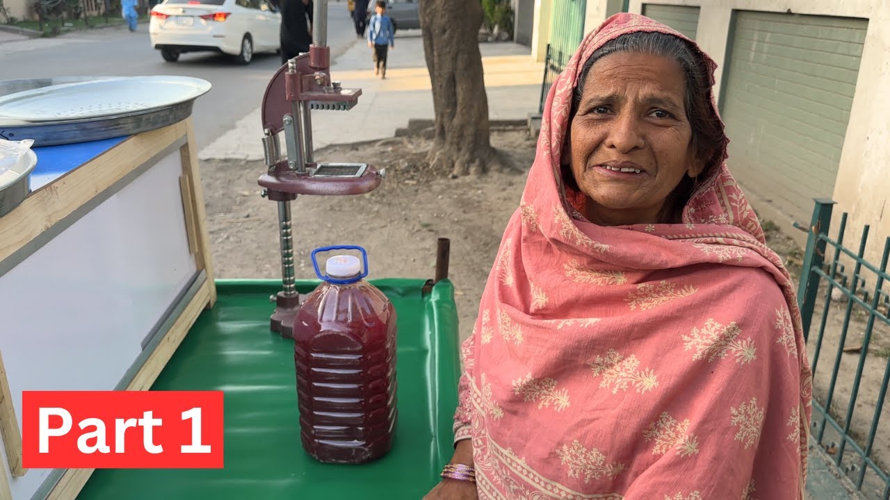 Kanptay hatho se lassi banatay howay dekha tu usi waqt soch lia kai maa kai liye kuch karo ga