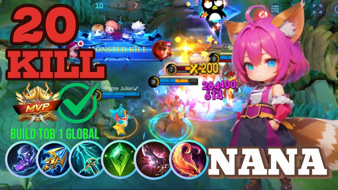 UNSTOPPABLE NANNA! 100% TRAP LOCKDOWN + 20 KILLS! (Top 1 Global Build)