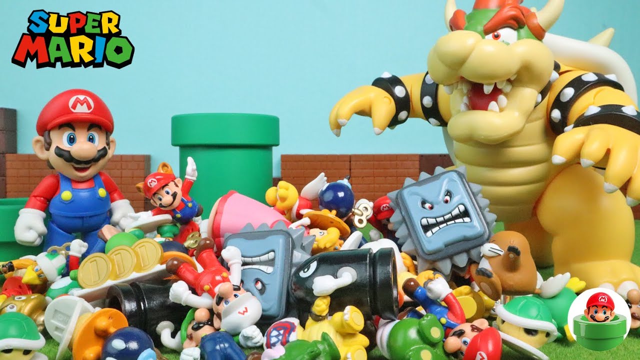スーパーマリオフィギュアコレクション バランスゲームのフィギュアを集めてみた！ SUPER MARIO COLLECTION