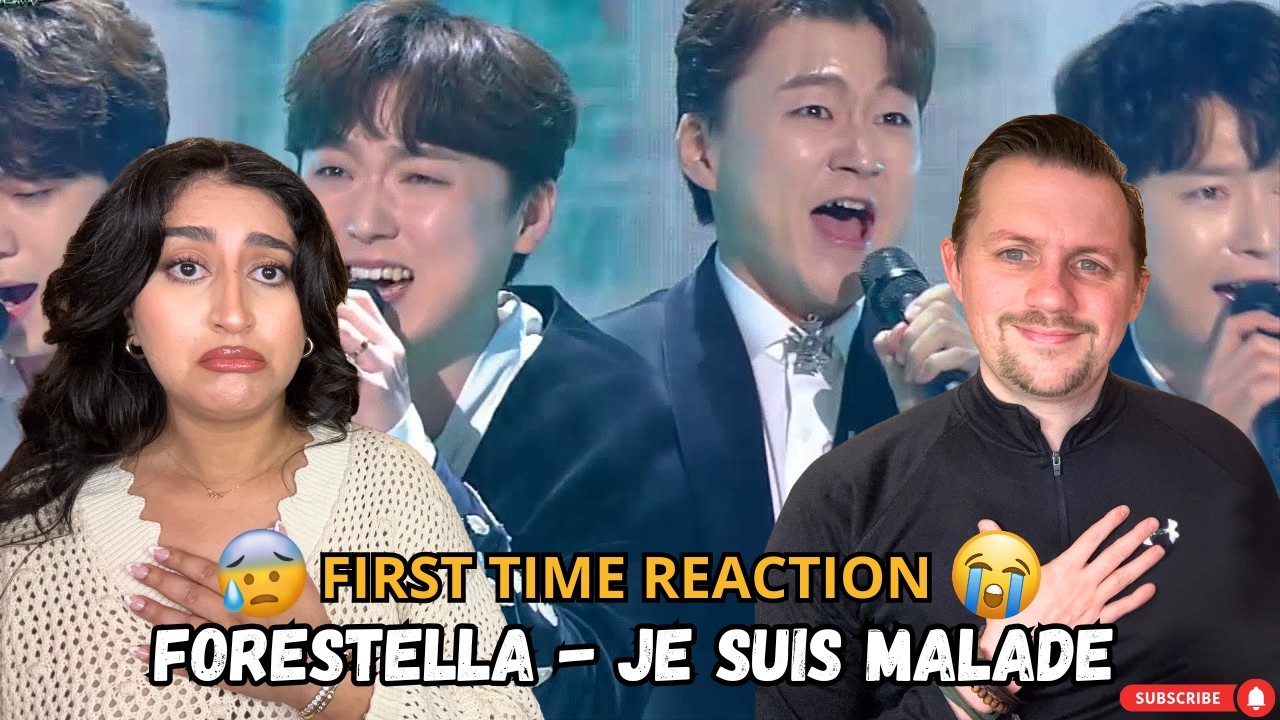 SO EMOTIONAL ! My husband reacts to more Forestella - Je Suis Malade REACTION