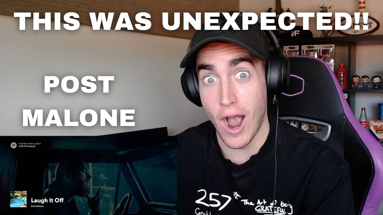 POST MALONE - LAUGH IT OFF | THIS ALBUM IS SPECIAL! (REACTION)