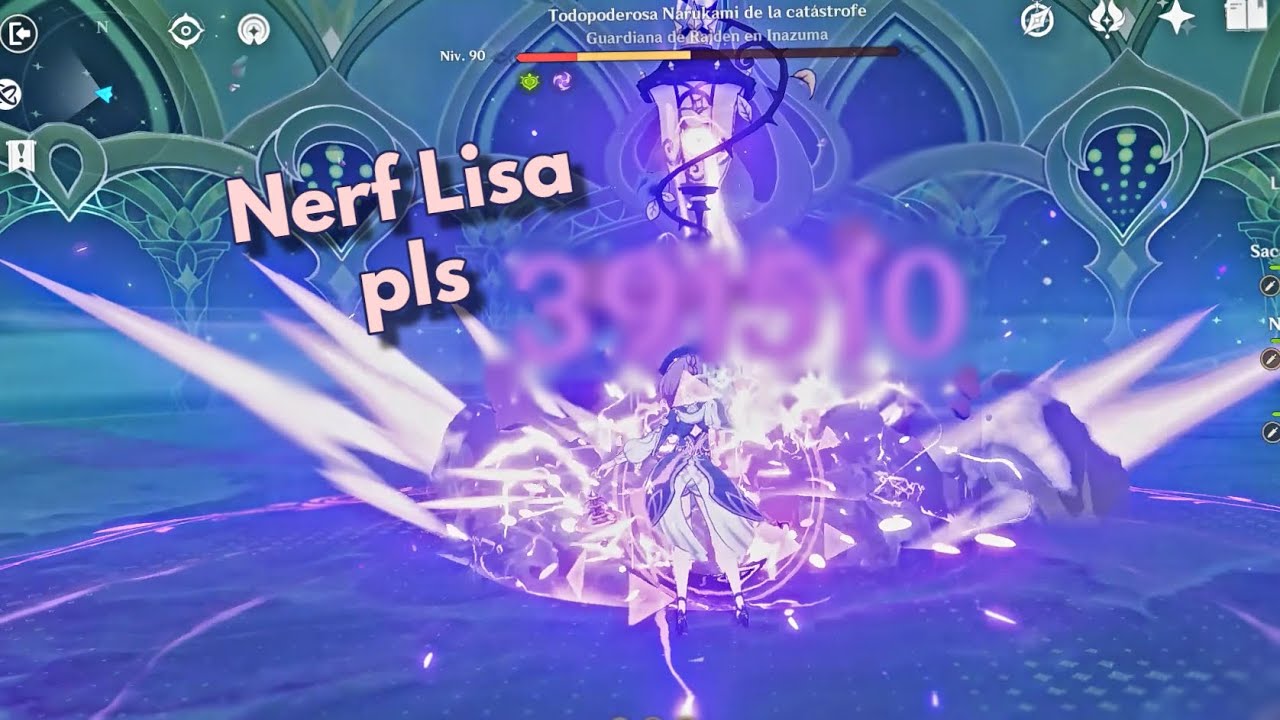 Oh man: C6 Lisa + C2 Nahida = absurdly unfair... 【原神】